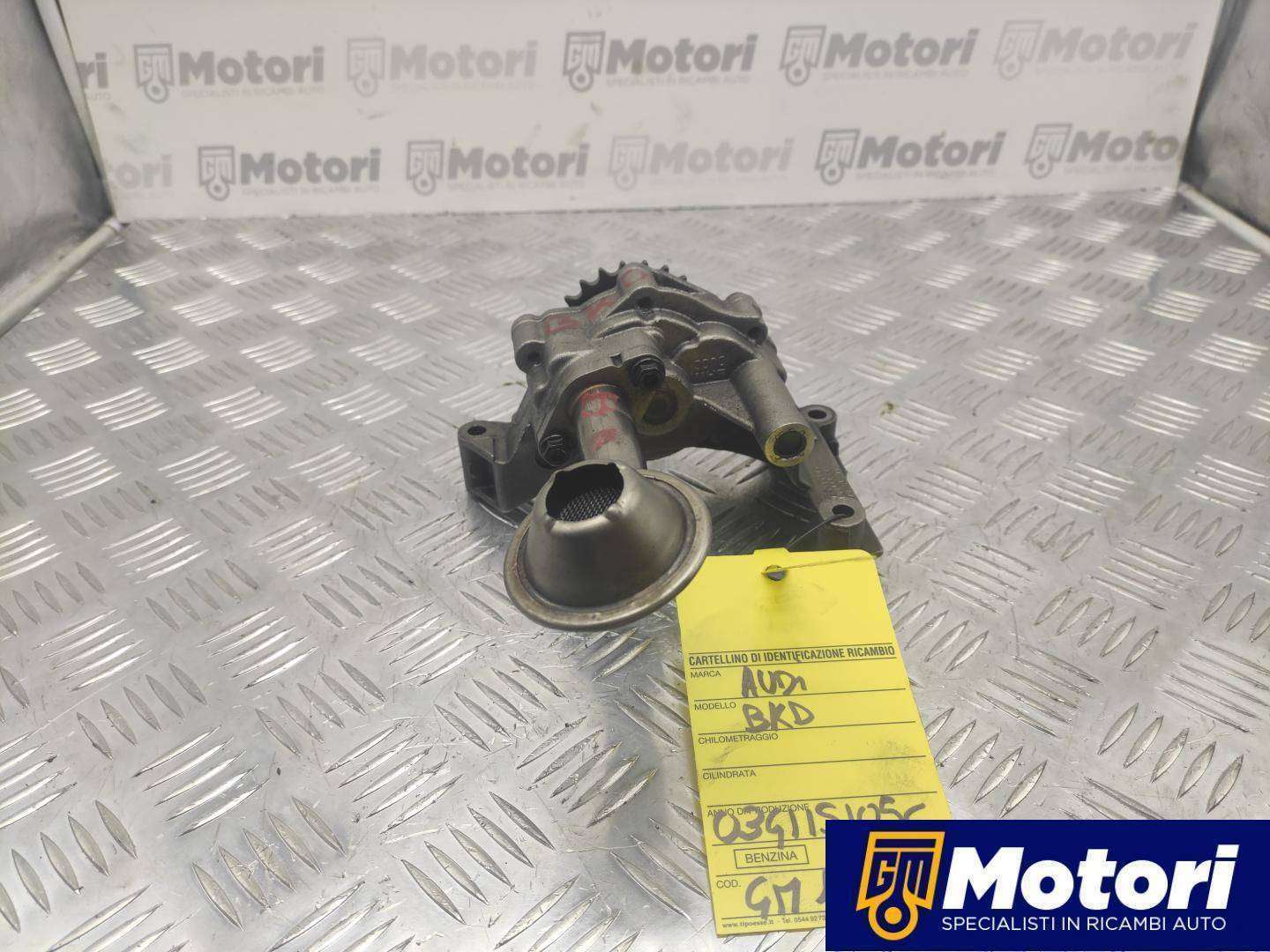 Pompa Olio Audi, SEAT, Volkswagen - Sigla BKD