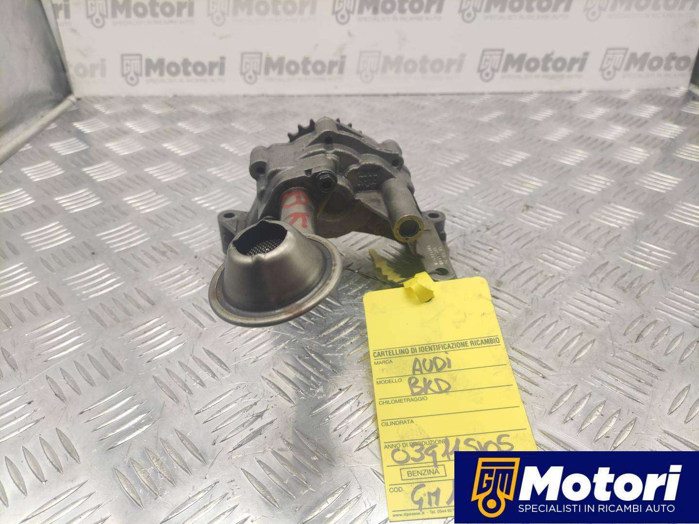 Pompa Olio Audi, SEAT, Volkswagen - Sigla BKD