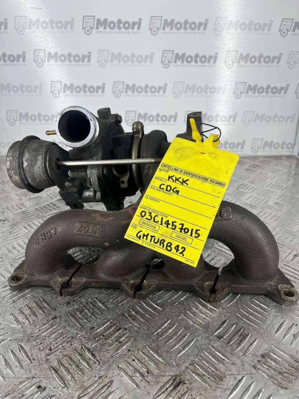 Second image of Turbina Volkswagen CDG, KKK, 03C1457015. GM-42